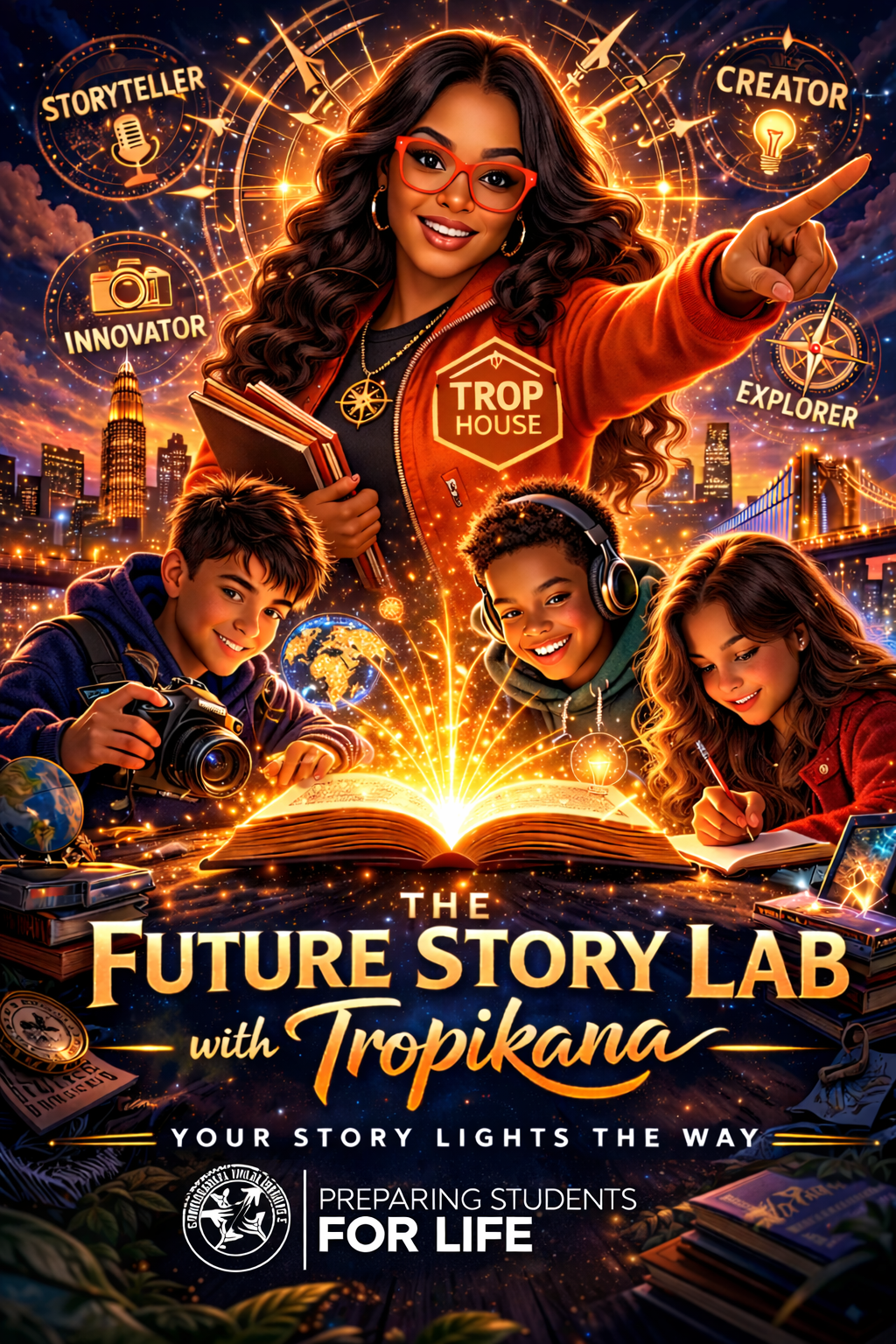 The Future Story Lab with Tropikana — Your Story Lights the Way